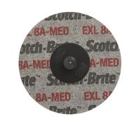 Scotch-Brite Roloc EXL Unitized Wheel XL-DR, 76 mm x 6 mm, 8A MED