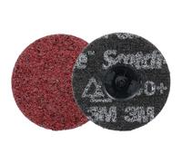 Scotch-Brite Roloc Precision Heavy Duty Surface Conditioning Disc, HD-DR, Medium 150+, TR, 76 mm