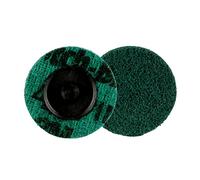 Scotch-Brite Roloc Precision Surface Conditioning Disc, PN-DR, Fine, TR, 50.8 mm, 25/inner, 100 ea/Case, Dispenser Pack