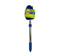 Scotch-Brite Shower and Bath Pk (1 Scrubber Total), Silicone Sisal, Blue, 1 Count (Pack of 1)