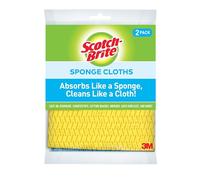 Scotch-Brite Sponge Cloth, Swedish Dish Cloths, Reusable Alternative to Paper Towels, 24 Sponge Cloths
