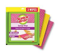 Scotch-Brite Sponge Wipe, Pack of 3 (Color May Vary) (IE840101034)