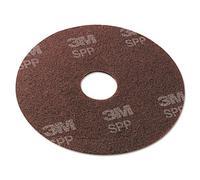 Scotch-Brite SPP17 Surface Preparation Pad, 17" Diameter, Maroon (Case of 10)