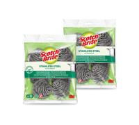 Scotch-Brite Stainless Steel Scrubbing Pad (Pack of 12) 7100266011