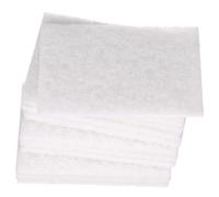 Scotch-Brite(TM) Light Cleansing Pad 7445, Aluminum Silicate, 9" Length x 6" Width, White (Pack of 20)