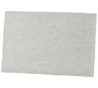 Scotch-Brite(TM) Light Cleansing Pad 7445B, Aluminum Silicate, 9" Length x 6" Width, White (Pack of 60)