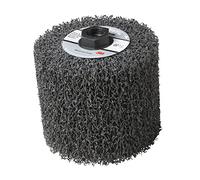 Scotch-Brite(TM) Match and Finish Flap Brush, Aluminum Oxide, 4-1/2" Diameter x 4" Width, 5/8"-11 Thread, Extra Coarse Grit (Pack of 1)