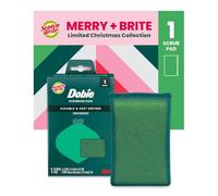 Scotch-Brite Washing Up Kitchen Sponge, Green, Non scratch delicate surface Dish Sponge for Efficient and Safe Cleaning