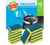 Scotch-BriteÃƒâ€šÃ‚Â® Delicate Non-Scratch Scrub Sponge 12 pieces in pack