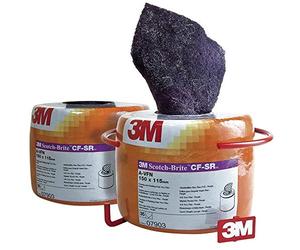 Scotch-BriteTM Clean & Finish Pre-Cut Roll CF-SR Purple 115mm x 150mm AVFN
