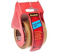 Scotch C5020D packing tape in hand dispenser, 48 mm x 20.3 m, brown
