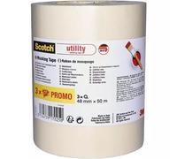 Scotch Classic Masking Tape 48mm x 50m (Pack 3) - 7100333295