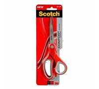 Scotch Comfort Scissors, Red/Grey - 20 cm - Ideal for Precise Cutting, Great for Everyday Use