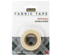 Scotch Create Removable Double-Sided Fabric Tape, 3/4 in x 5 yd (FTR-1-CFT)