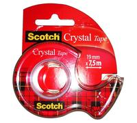 Scotch Crystal Adhesive Tape 19Mm X 7.5M With Dispenser