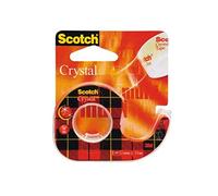 Scotch Crystal Clear Tape in Handheld Dispenser, 1 Roll, 12 mm x 10 m