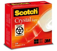 Scotch Crystal Ruban 19 mm x 33 m Transparent