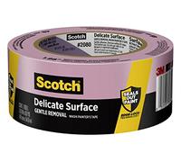 Scotch Delicate Surface Painter's Tape, 2080, 1 Roll, 1.88" Width