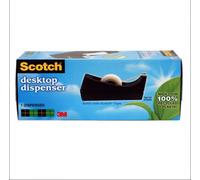 Scotch Desktop Tape Dispenser Black - Free Next Working Day Delivery