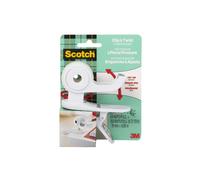 Scotch Desktop Tape Dispenser White Great for Gift Wrapping 1 Dispenser (C19-CLIP-W-CCW)