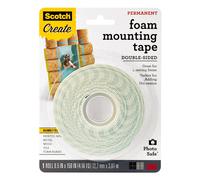 Scotch Double-Sided Foam Mounting Tape (White)