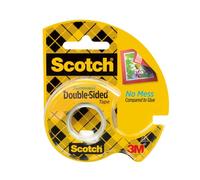 Scotch Double Sided Tape, 3/4 in x 400 in, 1 Dispenser/Pack (667) | 1 Tape Roll With 1 Tape Dispenser, Office and School Supplies for Arts and Crafts, Alternative to Scrapbooking Tape