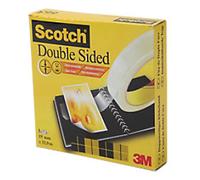Scotch Double Sided Tape Transparent 19 mm (W) x 33 m (L)