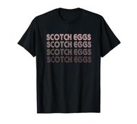 Scotch Eggs, Chalk Retro style Comfort food word art design T-Shirt