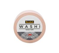 Scotch Expressions Washi Tape 1.25 Inch Core 0.59 Inch x 32.75 Feet Pink