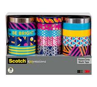 Scotch Expressions Washi Tape, 15 Rolls, Great for Decorating and Crafts (C1017-15-P2)