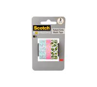 Scotch Expressions Washi Tape 3 Rolls Great for Decorating and Crafts (C1017-3-P32)