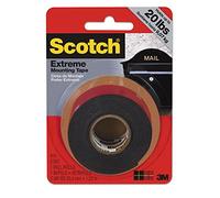 Scotch Extreme Mounting Tape, 1 by 60-Inch, Black