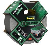 Scotch Extremium Duct Tape All Weather, 27m x 48 mm - Extra Strong Adhesive, Ideal for Outdoor Repairs, Waterproof Backing, UV Resistant, Hand Tearable, Silver Gaffer Tape