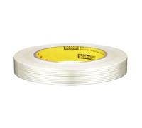 Scotch Filament Strapping Tape, 3/4 in. x 60 yds. (Clear)