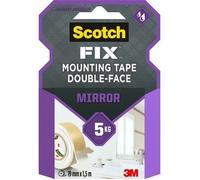 Scotch-Fix™ Double Sided Mirror Tape 4496W-1915-P, 19mm x 1.5m, 1 roll