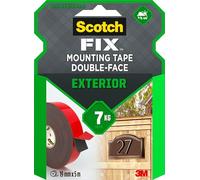 Scotch-Fix Exterior Mounting Tape 411-1950-P, 19mm x 5m, 1 roll/pack (Packaging May Vary)
