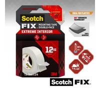 Scotch Fix Extreme Interior Mounting Tape 12Kg 19mm X 1.8M