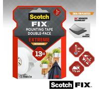 Scotch -Fix Extreme Interior Mounting Tape 19mm x 5m 1 Roll/Pack PGS05-1950-P in White Scotch White