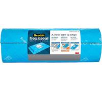 Scotch Flex and Seal Shipping Roll 10 ft x 15 in, Eliminates Time, Waste & Space vs. Boxes, Easy Packaging Alternative to Poly Mailers, Pack of 1