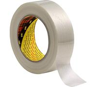 Scotch General Purpose Filament Tape 8956, 50 mm x 50 m, 0.13 mm, 18/Pack