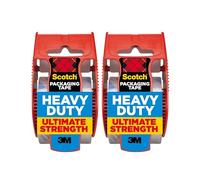 Scotch Heavy Duty Packaging Tape, 5 Inches X 8 M, Clear - Pack of 2