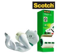 Scotch Magic Tape 19mm x 33m Invisible Value Pack 7+1 Free Rolls