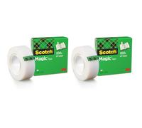 Scotch Magic Invisible Tape - 1 Roll, 19 mm x 33 m