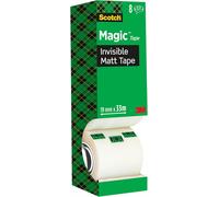 Scotch Magic Invisible Adhesive Sticky Tape 9 Rolls with Cat-810 Tape Dispenser