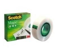Scotch A81925R3 Magic Tape Refill Roll, 19 mm x 25 m - Pack of 3