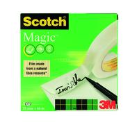 Scotch Magic Tape 810 Solvent-Free 25mmx66m Transparent 8102566 - 666227