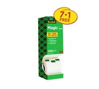 Scotch Magic Invisible Adhesive Sticky Tape 9 Rolls with Cat-810 Tape Dispenser