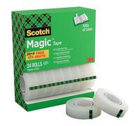 Scotch Magic Invisible Tape Value Pack 24 Rolls 19mm x 33m