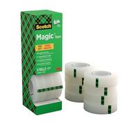 Scotch Magic Invisible Adhesive Sticky Tape 9 Rolls with Cat-810 Tape Dispenser