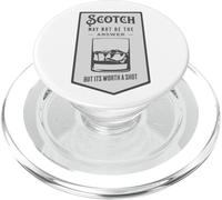 Scotch May Not Be The Answer Worth A Shot PopSockets PopGrip for MagSafe